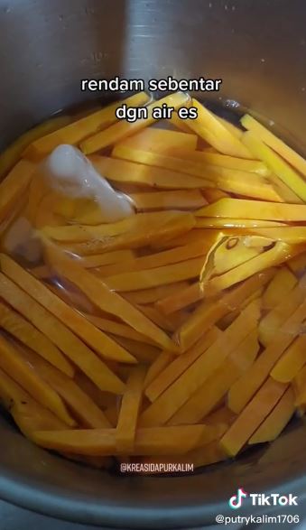 Trik goreng ubi jalar agar krispi dan renyah tahan lama