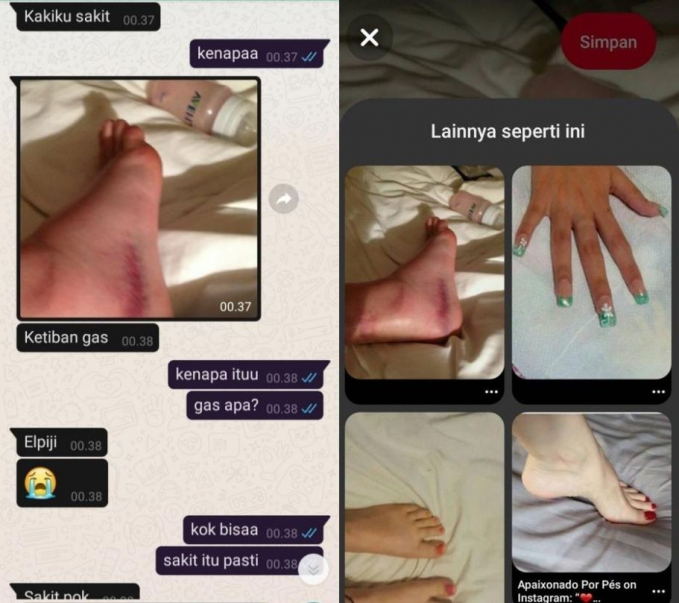 Chat lucu ketahuan bohongnya © berbagai sumber