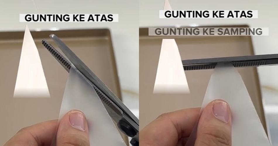 Cara jitu bikin dekorasi krim kue tanpa spuit, cantik dan elegan