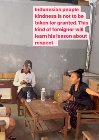 momen Ni Luh Djelantik labrak bule b