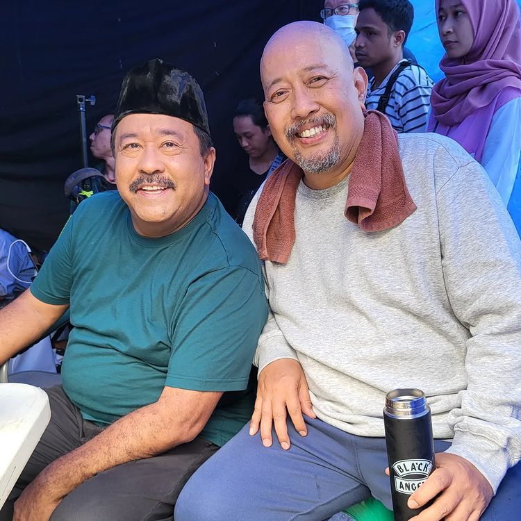 potret Rano Karno syuting 'Si Doel The Series' © Instagram/@si.rano