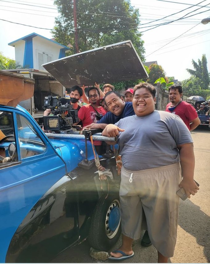 potret Rano Karno syuting 'Si Doel The Series' © Instagram/@si.rano