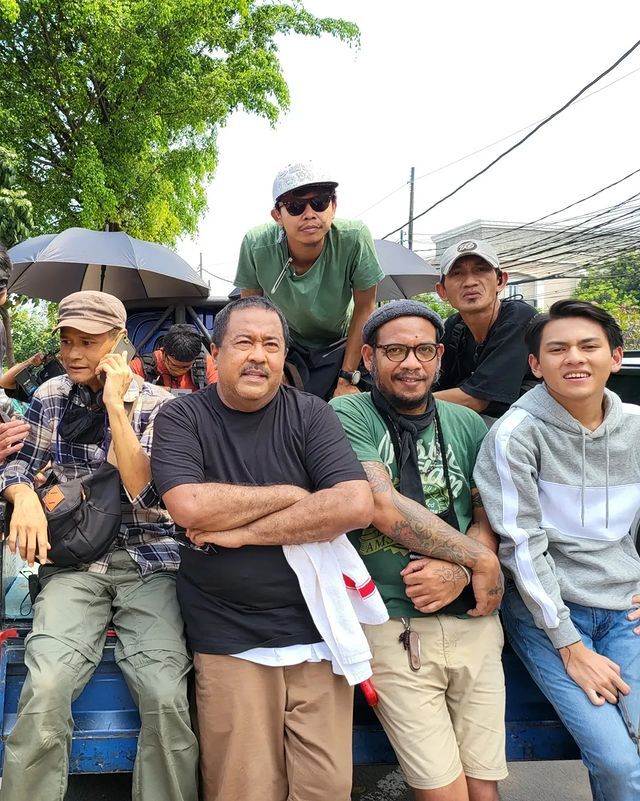 potret Rano Karno syuting 'Si Doel The Series' © Instagram/@si.rano