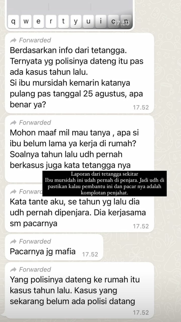 kronologi brankas dara arafah digasak mantan art © instagram kronologi brankas dara arafah digasak mantan art © instagram