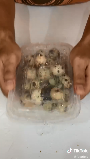 Cara praktis mengupas telur puyuh rebus, hasil mulus dan antiribet