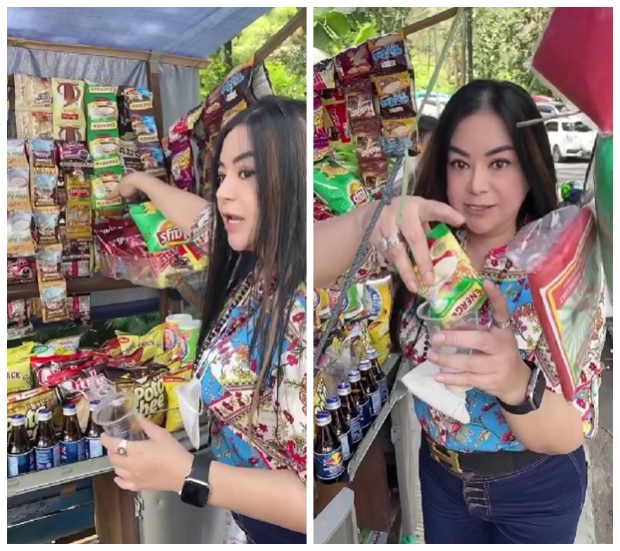 seleb jualan kaki lima © berbagai sumber