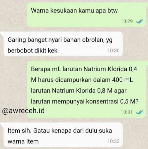 chat berantem sama pacar © berbagai sumber