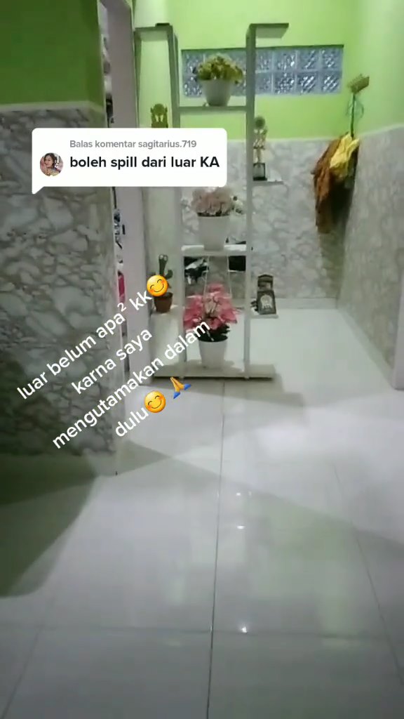 rumah interior instagramable © TikTok