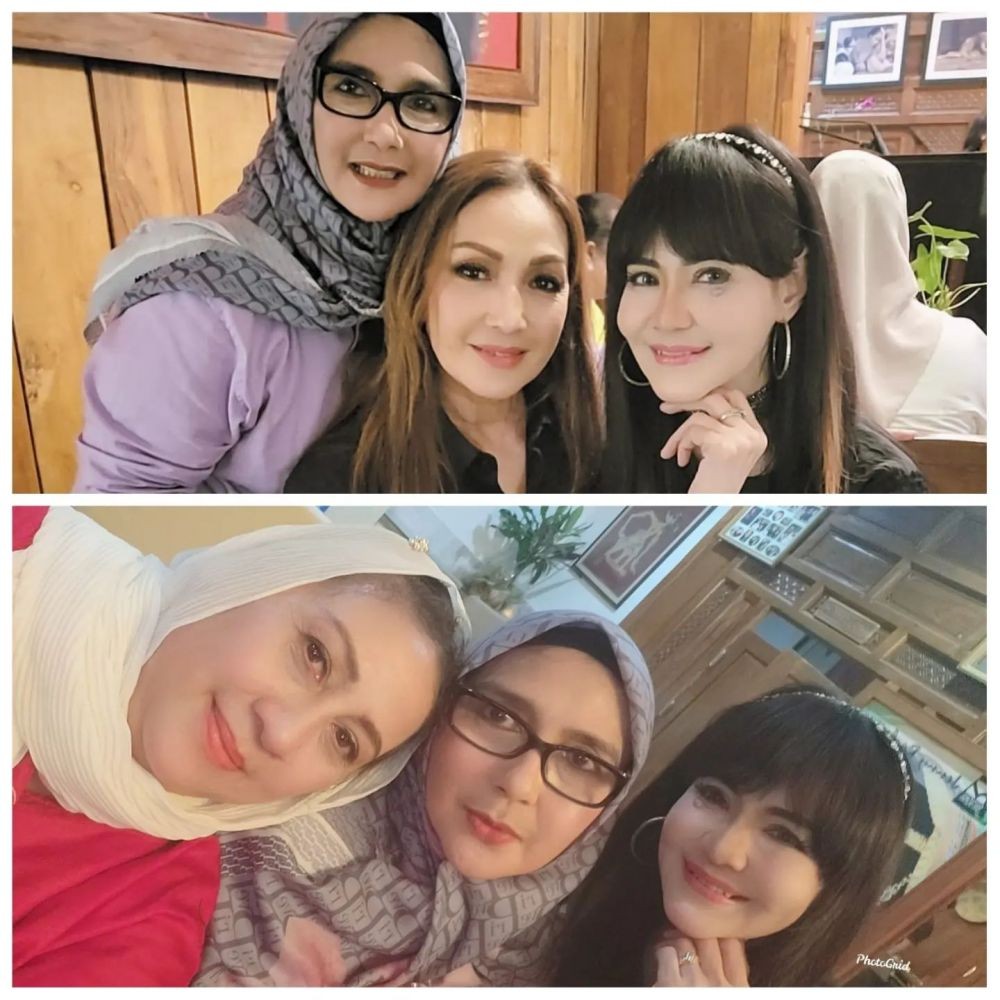 Momen kumpul artis senior era 80-an © Instagram