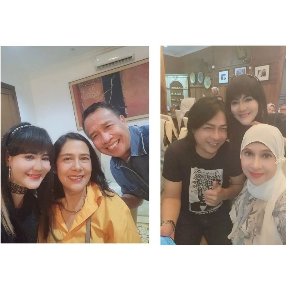 Momen kumpul artis senior era 80-an © Instagram