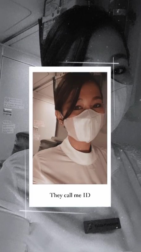 Yulida Handayani eks istri Ravi Bhatia balik jadi pramugari © Instagram/@yulidahanda