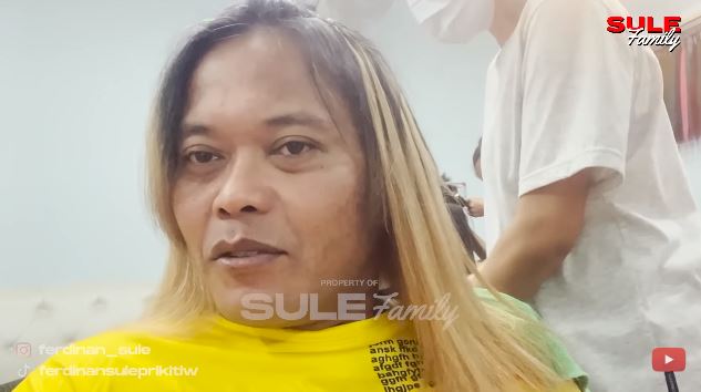 momen sule ubah gaya rambut  © YouTube momen sule ubah gaya rambut  © YouTube