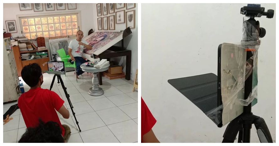 di balik layar foto kelihatan estetik © berbagai sumber