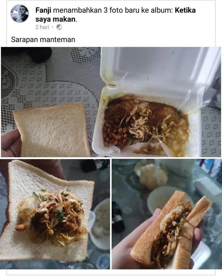 pamer ide makanan nyeleneh pol © berbagai sumber