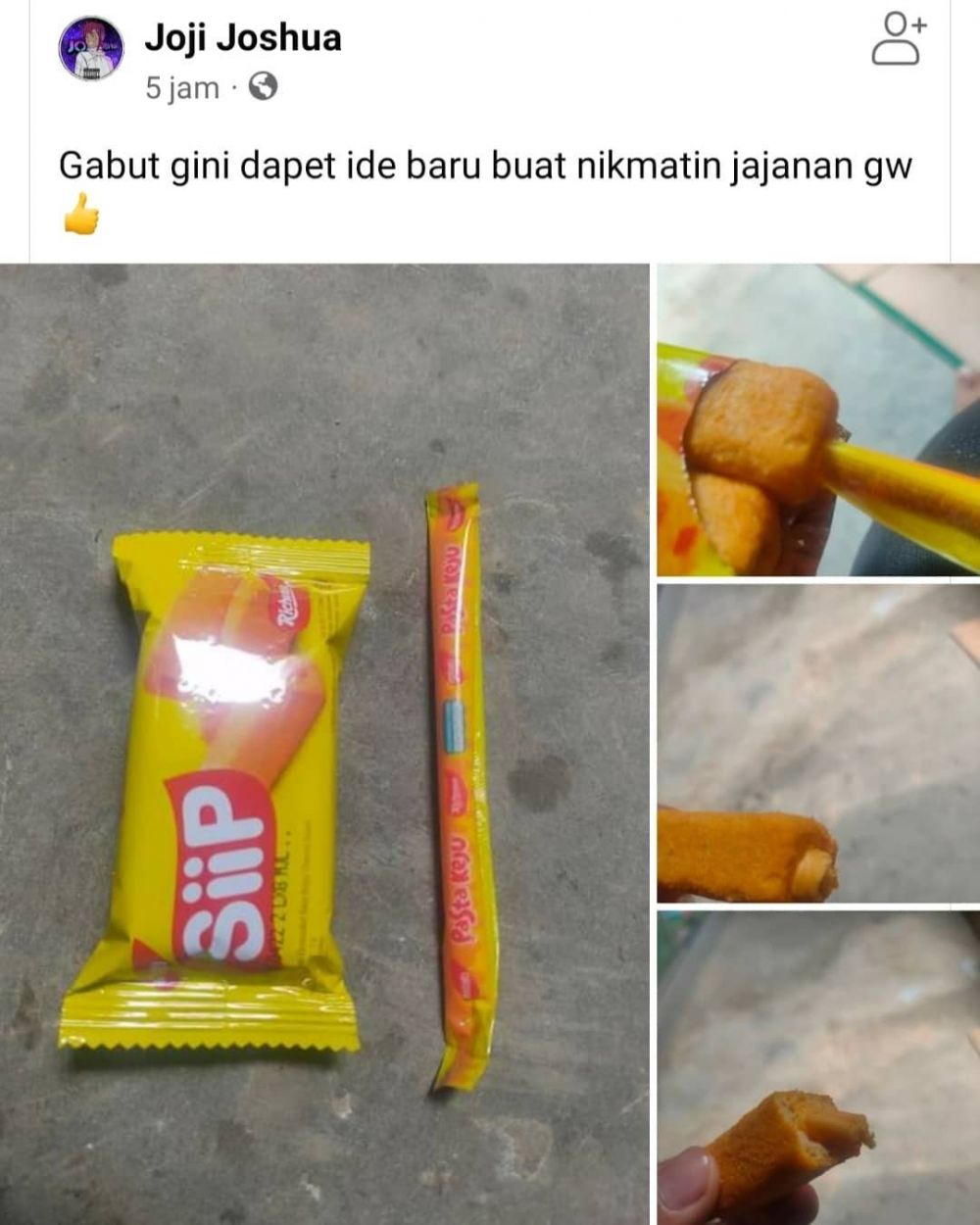 pamer ide makanan nyeleneh pol © berbagai sumber