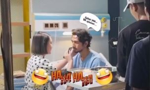 Momen di balik layar Andin cukur rambut Aldebaran Instagram Momen di balik layar Andin cukur rambut Aldebaran Instagram