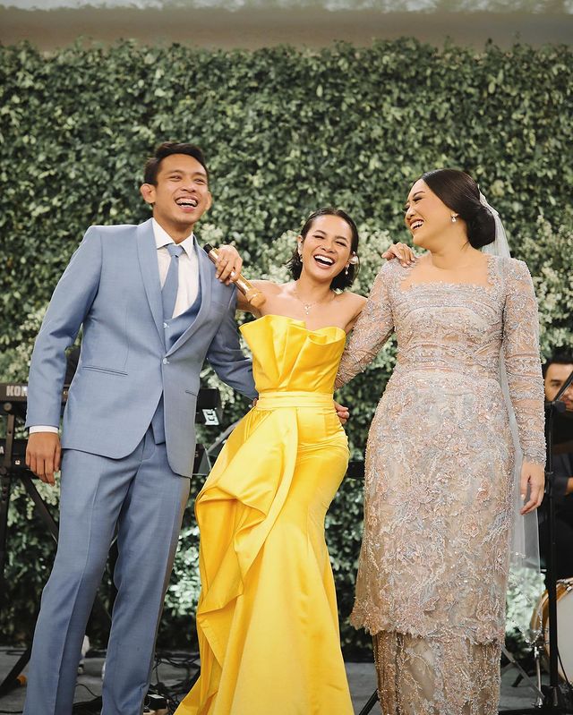 momen andien beri kejutan pernikahan fans © Instagram/@andienaisyah