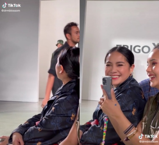 Raffi Ahmad catwalk di New York Fashion Week © berbagai sumber