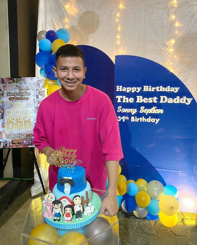 10 Kue ultah Sonny Septian dari tahun ke tahun, desainnya kece semua