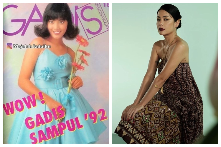 Potret dulu & kini covergirl era 90-an © berbagai sumber