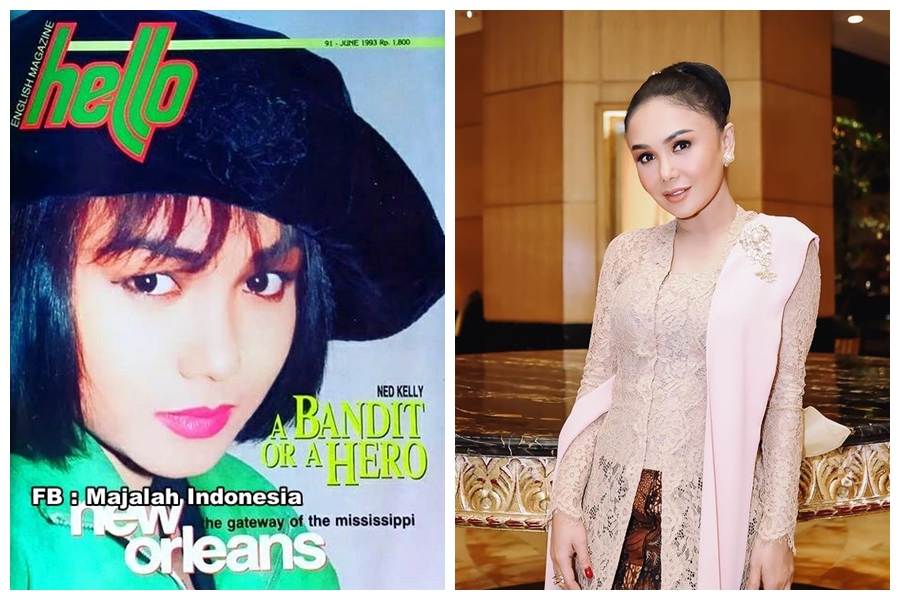 Potret dulu & kini covergirl era 90-an © berbagai sumber