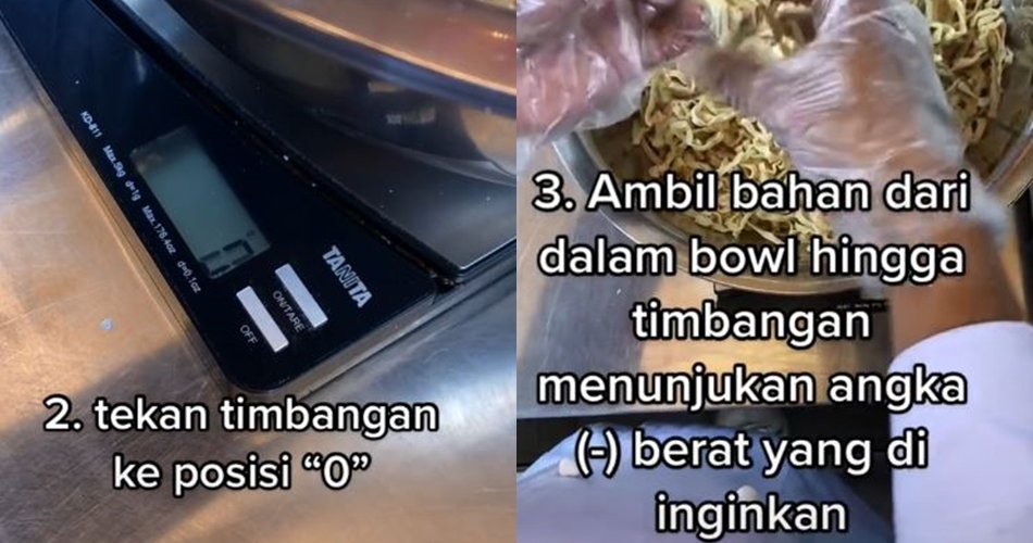 Cara mudah menimbang makanan agar lebih efisien dan akurat