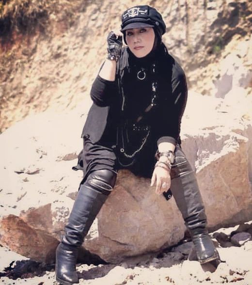 Mel Shandy Lady Rocker © berbagai sumber Mel Shandy Lady Rocker © berbagai sumber