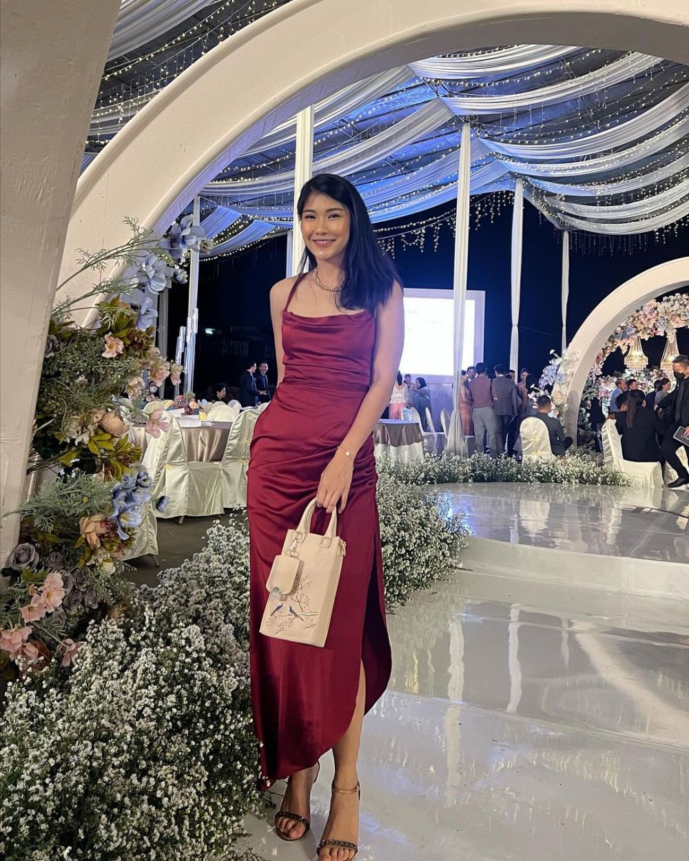 Gaya seleb di pernikahan Nadya MasterChef © Instagram