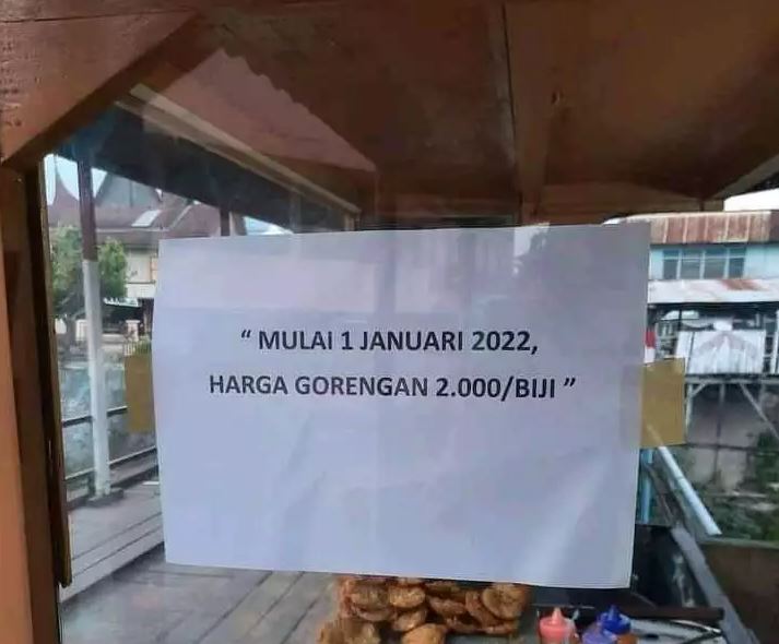 marketing pedagang harga naik lucu © berbagai sumber
