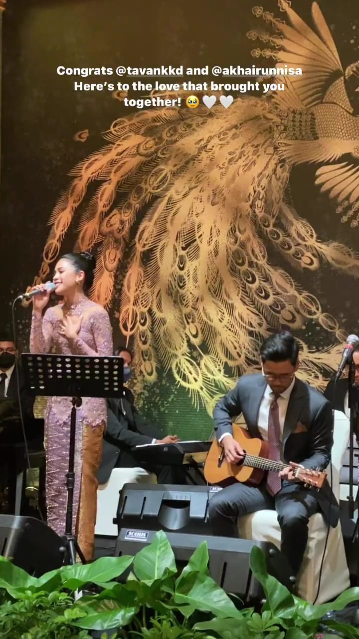 momen nikah amanda adik maudy ayunda © instagram