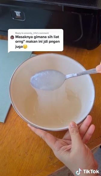 Hanya pakai tepung tapioka, ini cara simpel bikin papeda ala rumahan