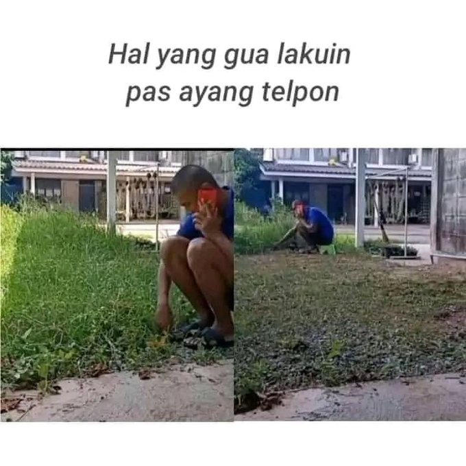 meme lucu karena ayang ada-ada aja © berbagai sumber
