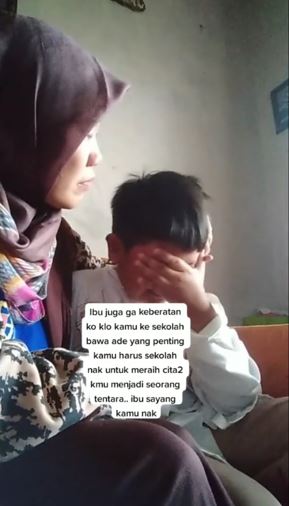 Alasan haru murid SD jarang masuk sekolah TikTok