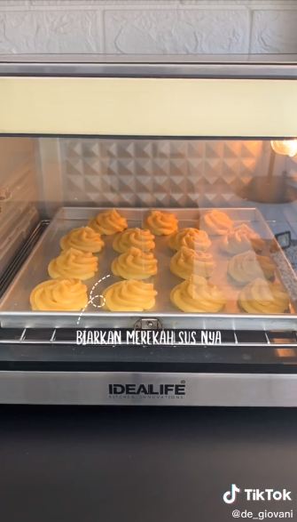 Trik memanggang kue sus agar tidak gosong dan kempes