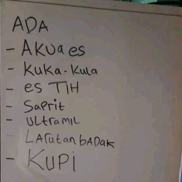 pemberitahuan pakai kearifan lokal lucu © berbagai sumber