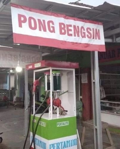 pemberitahuan pakai kearifan lokal lucu © berbagai sumber