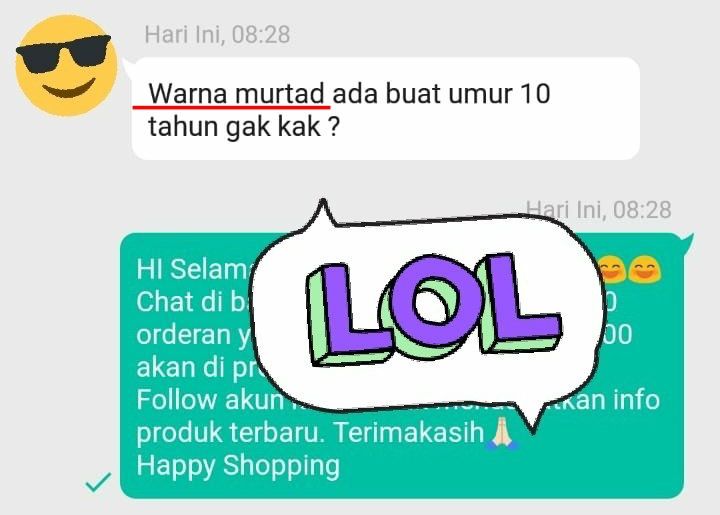 Chat lucu salah ketik Berbagai sumber