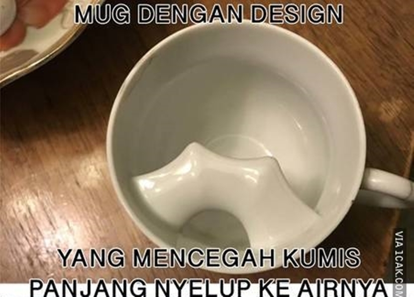 Cangkir desain nyeleneh Berbagai sumber