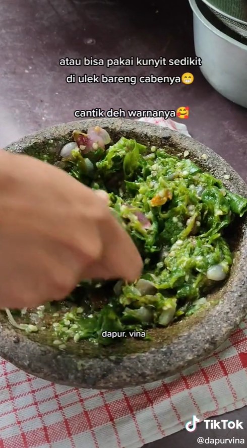 Trik agar sambal cabai hijau tidak pucat dan warnanya tetap segar