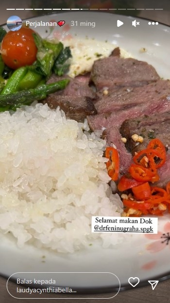 10 Lauk makan harian Laudya Cynthia Bella, jaga bobot stabil di 50 kg