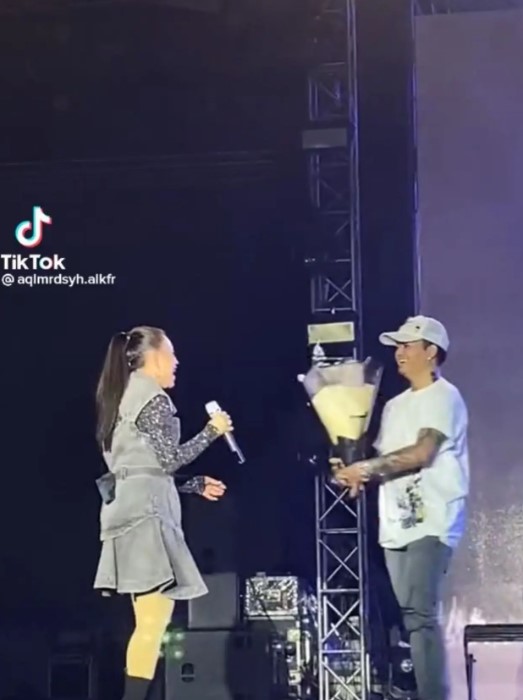 9 momen kedekatan Reza Arap dan Rossa TikTok/@aqlmrdsyh.alkfr