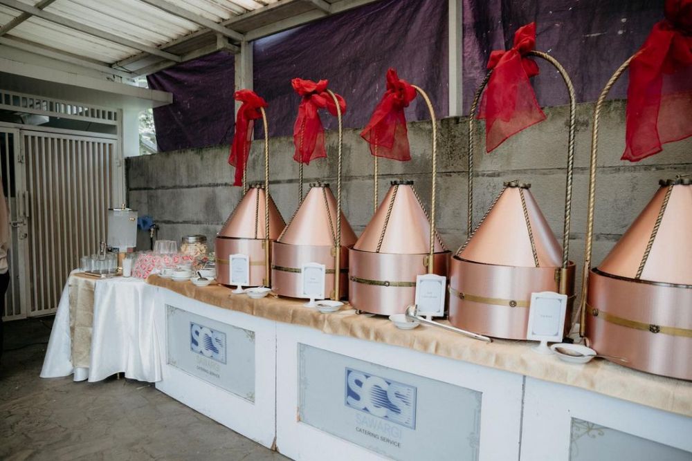 10 Hidangan pengajian dan gender reveal Yasmine Ow istri Aditya Zoni