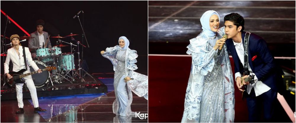 potret kehangatan penyanyi dan anak sambung © instagram