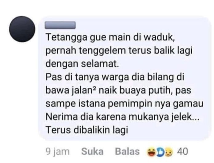 Curhatan lucu di kolom komentar Facebook © berbagai sumber