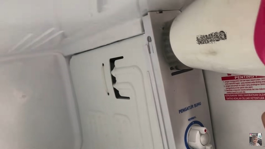 Cara cepat mencairkan bunga es di kulkas, hanya butuh 10 menit