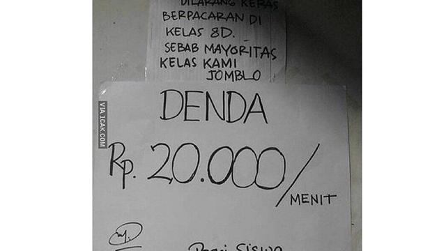 Peraturan kocak di sekolah © 2022 berbagai sumber