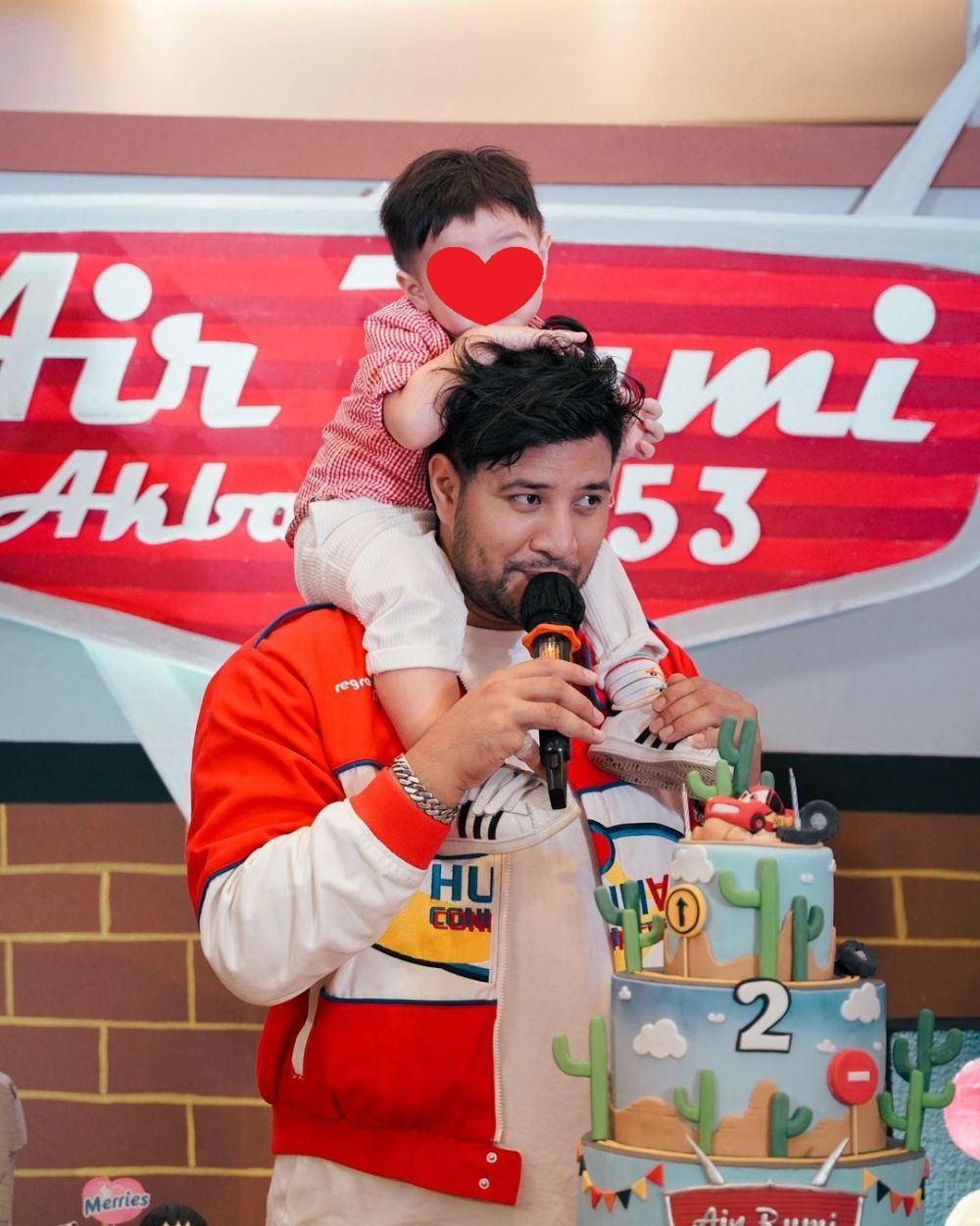 Potret ultah Air Rumi ke-2 © 2022 brilio.net