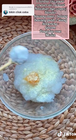 5 Cara bikin cilok tanpa tepung yang kenyal, praktis pakai rice paper