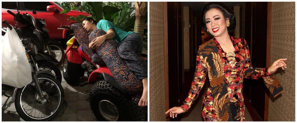 Soimah di keseharian vs saat di panggung © 2022 Instagram 