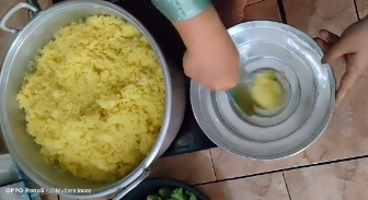 Trik agar nasi tumpeng tidak retak dan menempel di cetakan, antigagal